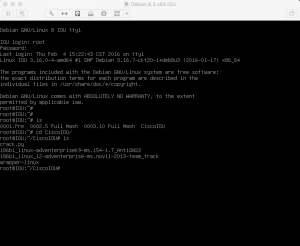 Cisco IOU for Debian Linux