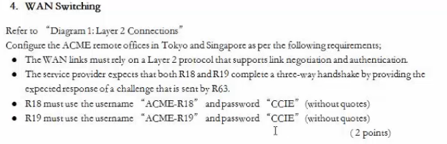 CCIE RS V5考试LAB1实验详解：Section 1.4 WAN Switching