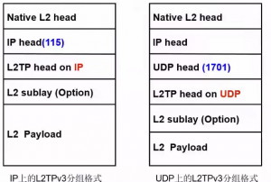 L2TPv3的数据包报头结构