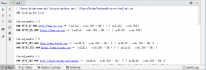 用不到 200 行的 Python 代码编写一个批量检测 URL 是否可以访问的脚本（2） – 示例