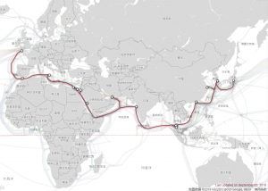 环球海底光缆（ FLAG Europe-Asia ，FEA ）